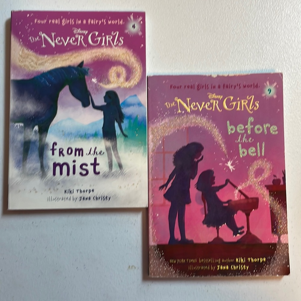 ๐2/$6 2-Book Bundle Never Girls Series - Picture 1 of 16